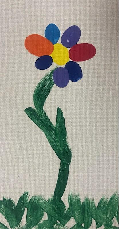 Painting of a flower